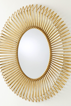 Andreas Mirror Gold Leaf